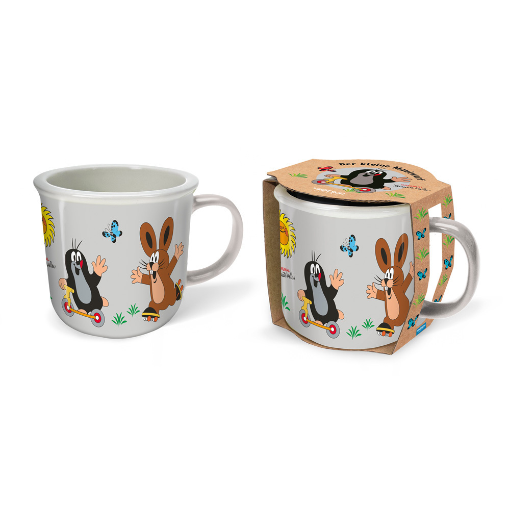 Trötsch Der kleine Maulwurf Tasse Porzellantasse Sportfreunde main product photo