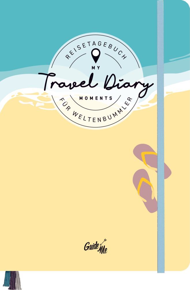 GuideMe Reisetagebuch Travel Diary "Flipflops" main product photo