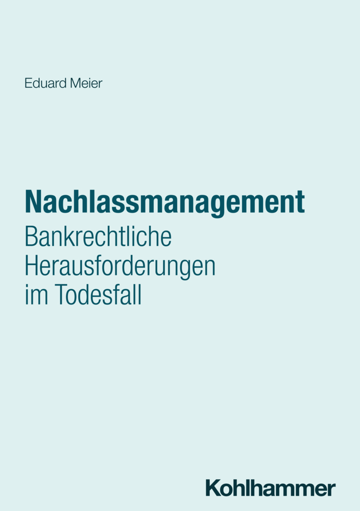 Nachlassmanagement: Bankrechtliche Herausforderungen im Todesfall main product photo