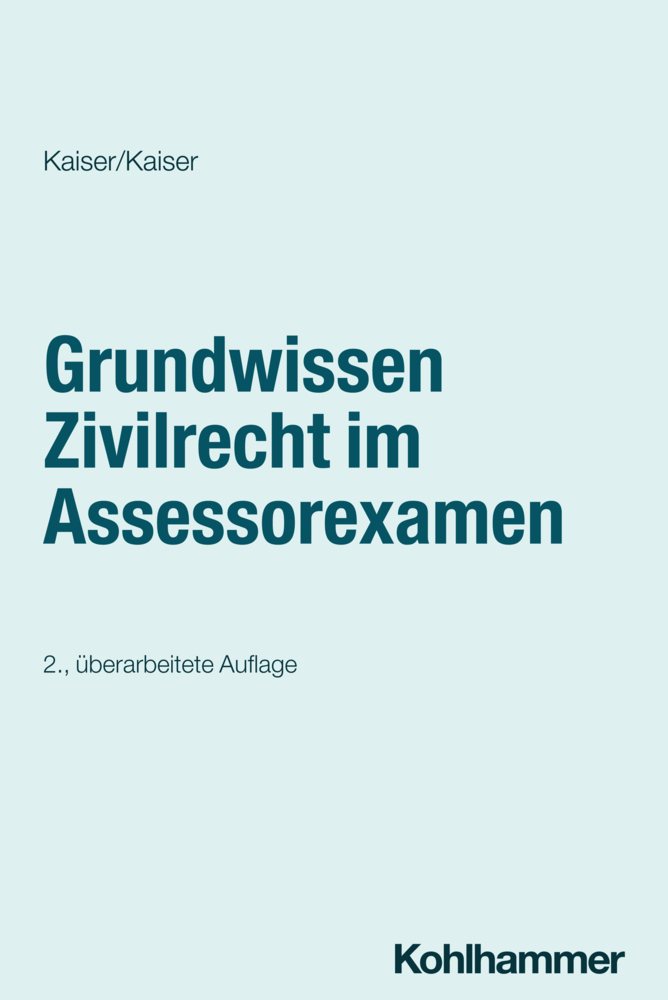 Grundwissen Zivilrecht im Assessorexamen main product photo