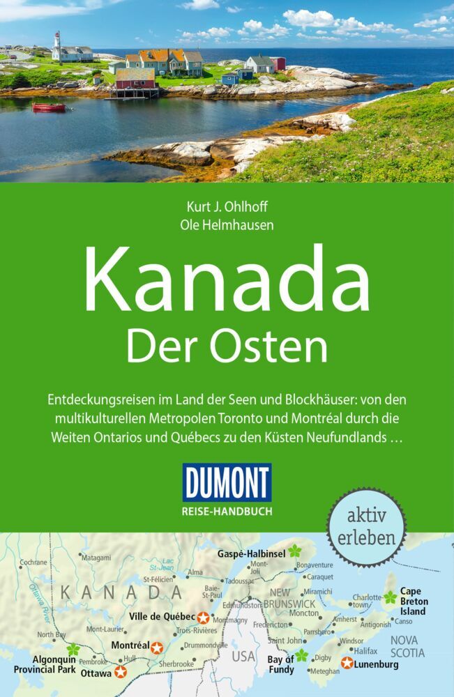 DUMONT Reise-Handbuch Reiseführer Kanada, Der Osten main product photo