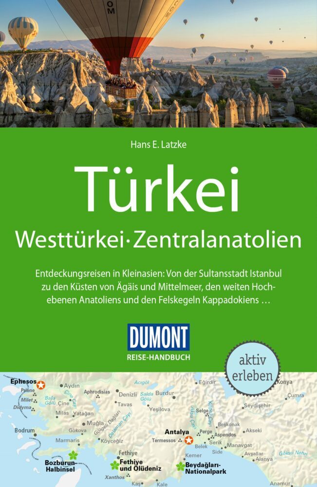 DUMONT Reise-Handbuch Reiseführer Türkei, Westtürkei, Zentralanatolien main product photo