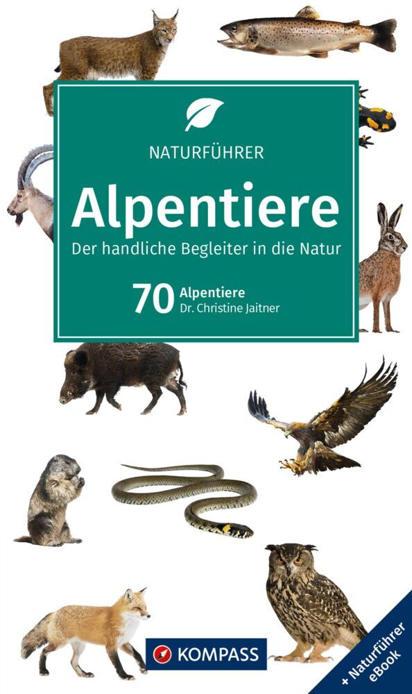KOMPASS Naturführer Alpentiere main product photo