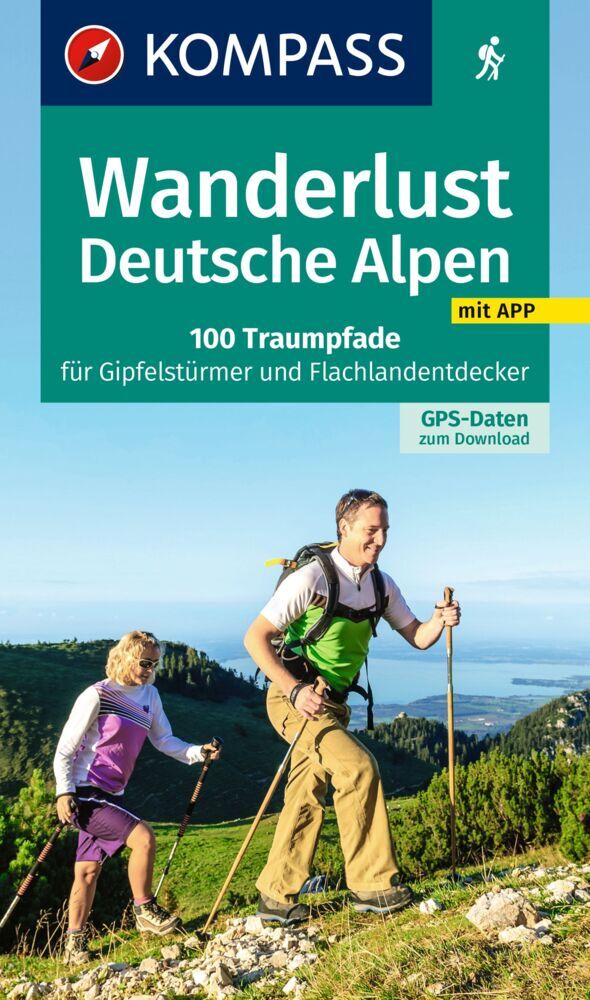 KOMPASS Wanderlust Deutsche Alpen main product photo