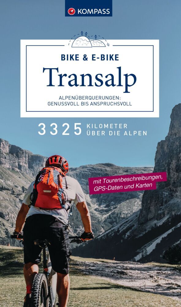 KOMPASS Transalp Bike & E-Bike - Alpenüberquerungen: Genussvoll bis anspruchsvoll main product photo