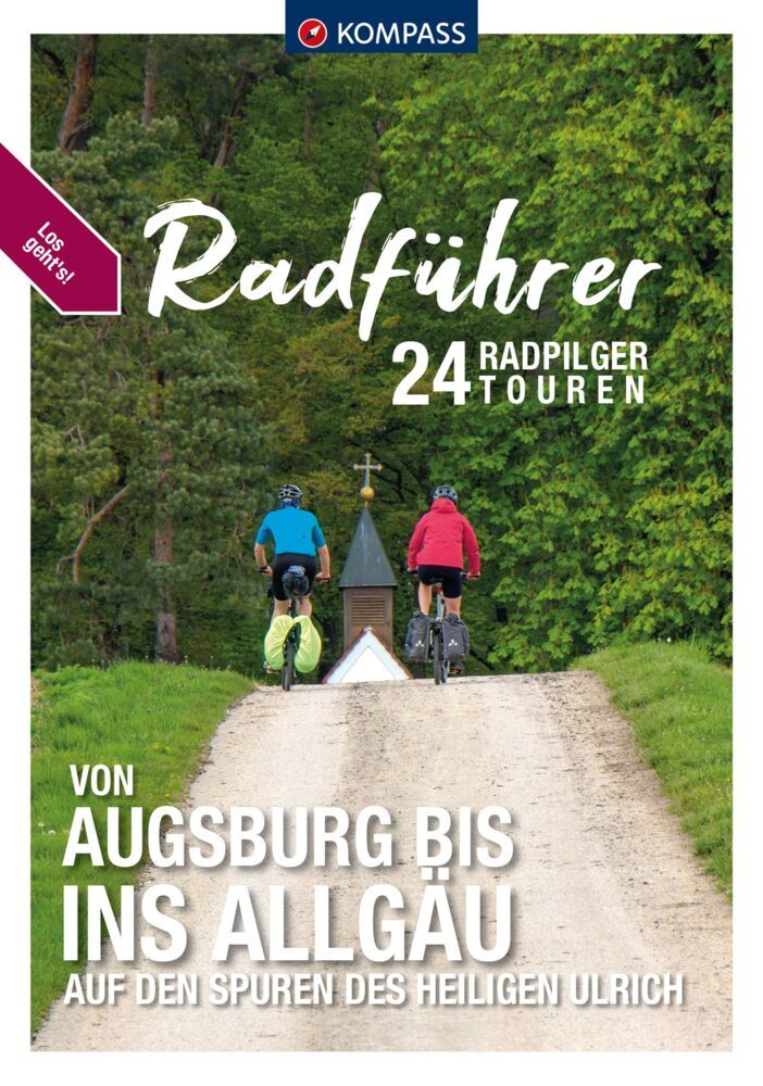 KOMPASS Radführer von Augsburg bis ins Allgäu main product photo