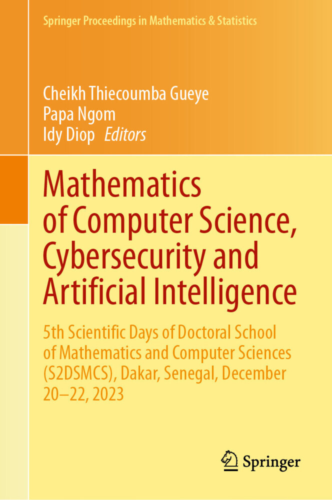 Mathematics of Computer Science, Cybersecurity and Artificial Intelligence main product photo
