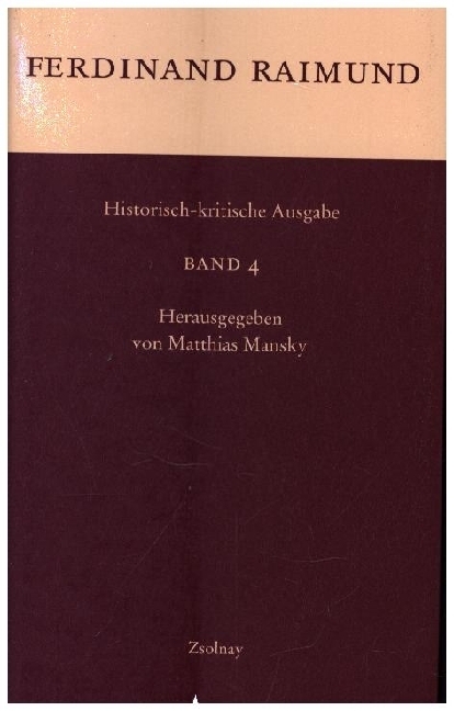 Historisch-kritische Ausgabe Band 4 main product photo