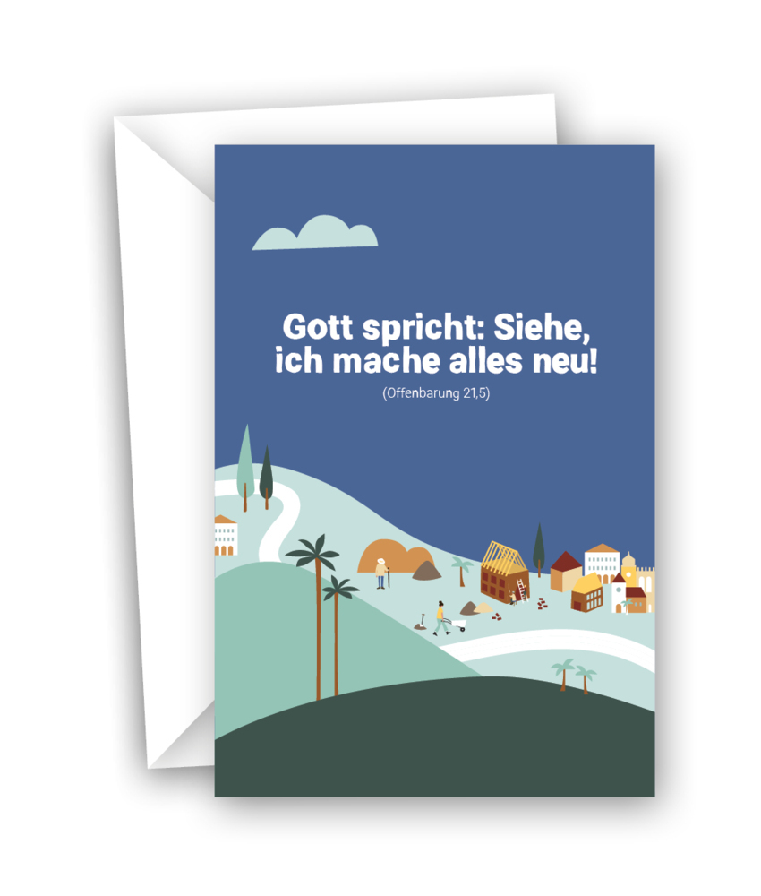 Gott spricht: Siehe, ich mache alles neu (Offenbarung 21,5) Jahreslosung 2026 main product photo