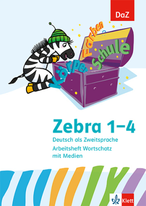 Zebra 1-4. Deutsch als Zweitsprache, m. 1 Beilage