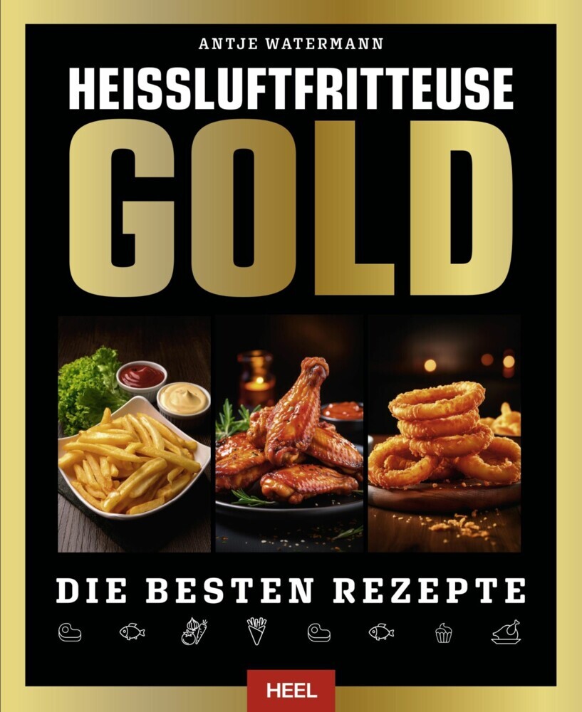 Heißluftfritteuse Gold main product photo