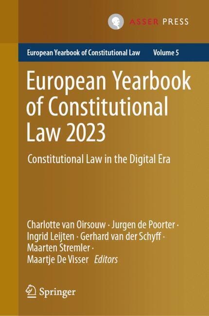 European Yearbook of Constitutional Law 2023 main product photo