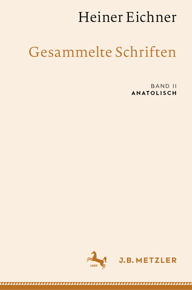 Heiner Eichner: Gesammelte Schriften main product photo