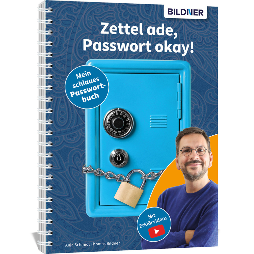 Zettel ade, Passwort okay! Das schlaue Passwortbuch main product photo