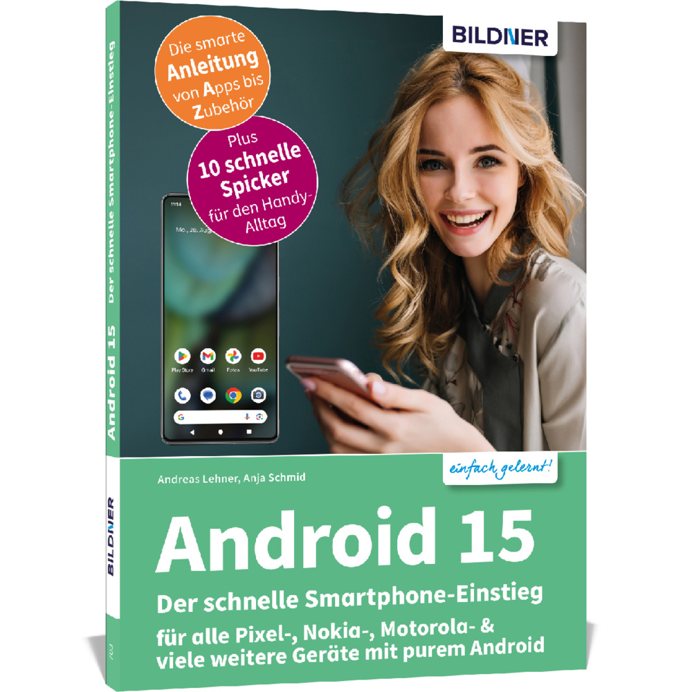 Android 15 - Der schnelle Smartphone-Einstieg - Für Einsteiger ohne Vorkenntnisse main product photo