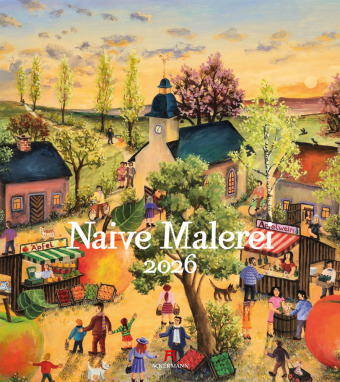 Naive Malerei Kalender 2026