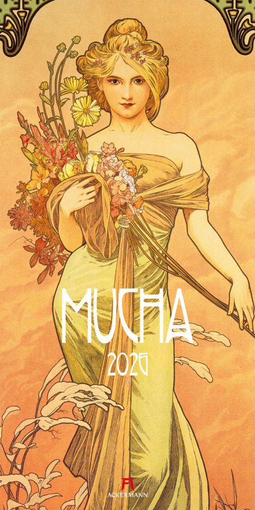 Alfons Mucha Kalender 2026 main product photo