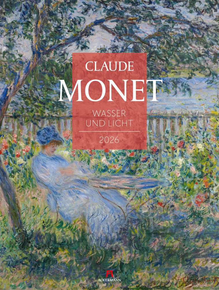 Claude Monet - Wasser und Licht Kalender 2026 main product photo