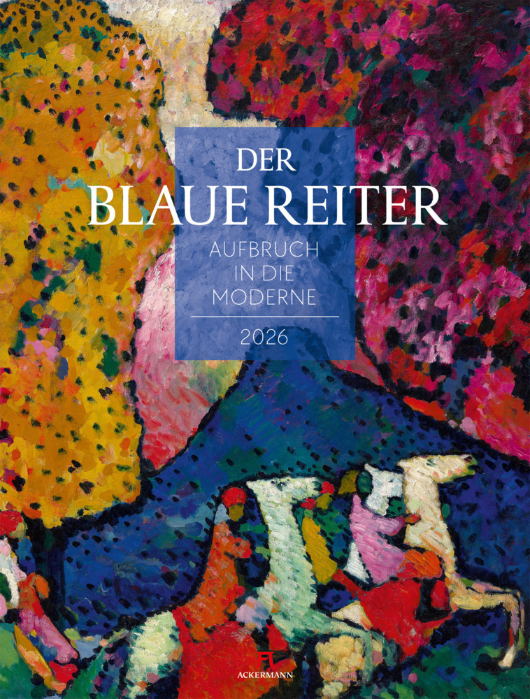 Der Blaue Reiter Kalender 2026 | Aufbruch in die Moderne main product photo