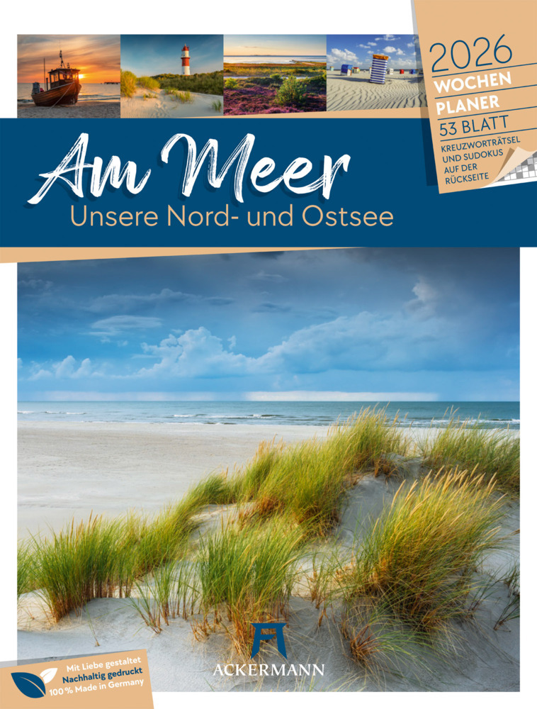 Am Meer Wochenplaner Kalender 2026 main product photo