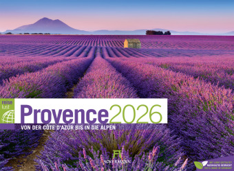 Provence ReiseLust Kalender 2026 | von der Cote d'Azur bis in die Alpen