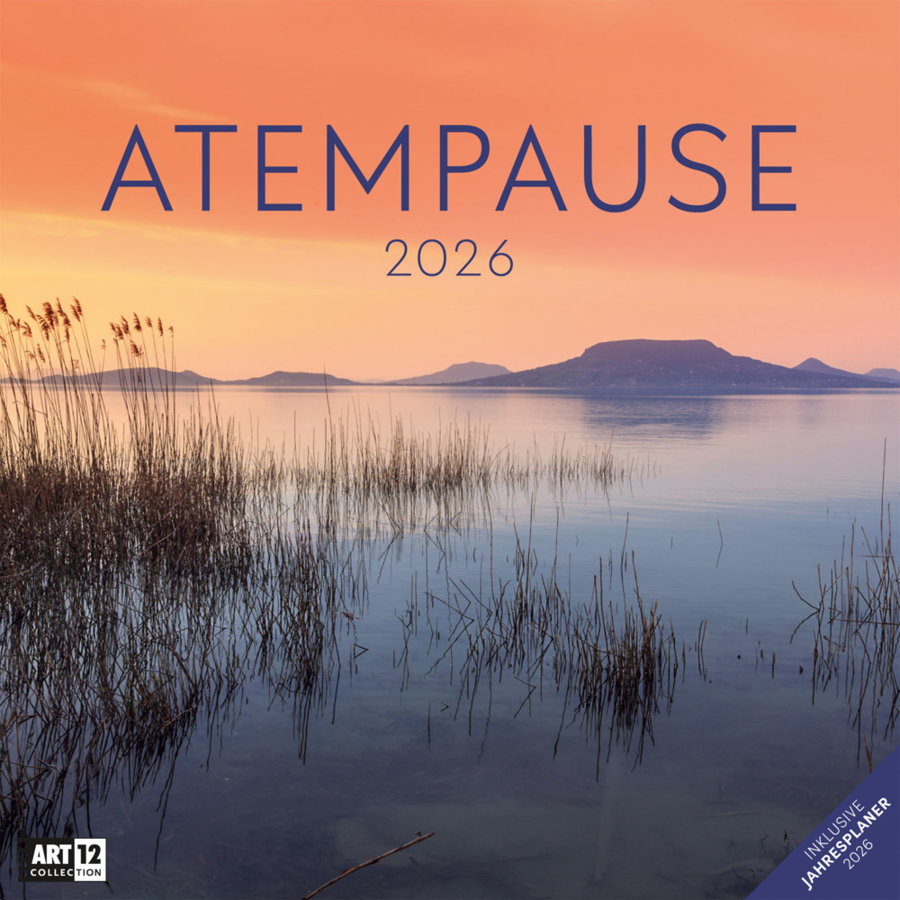 Atempause Broschürenkalender 2026 - 30x30 - Art12 main product photo