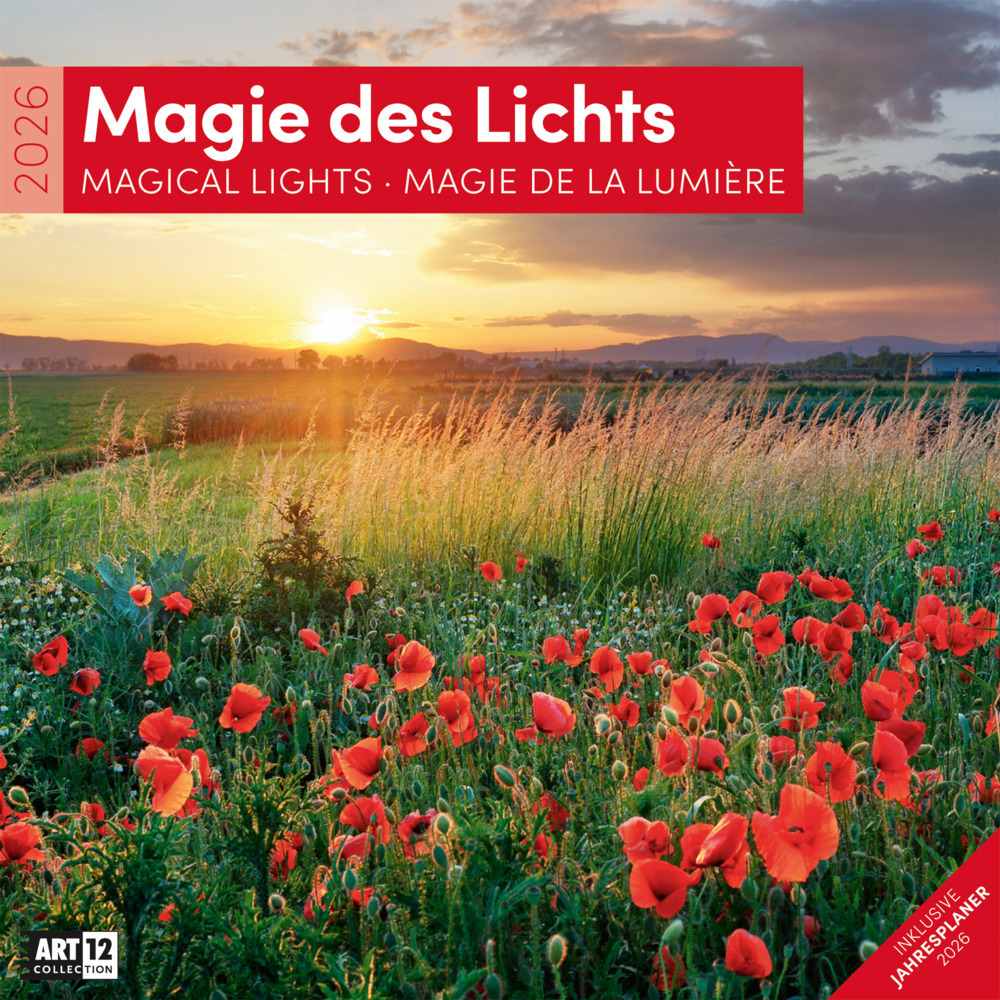 Magie des Lichts Broschürenkalender 2026 - 30x30 - Art12 main product photo