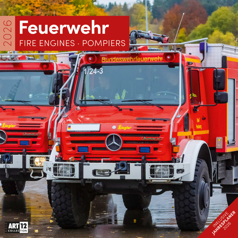 Feuerwehr Broschürenkalender 2026 - 30x30 - Art12 main product photo