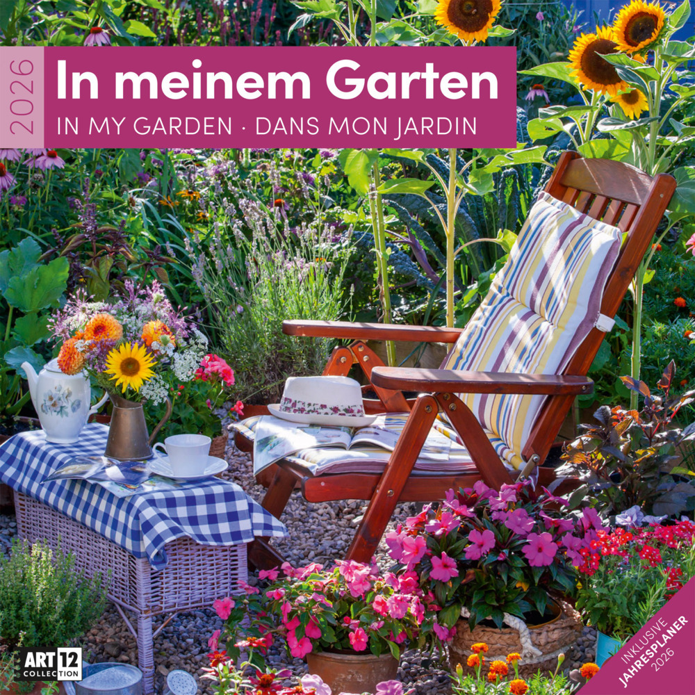 In meinem Garten Broschürenkalender 2026 - 30x30 - Art12 main product photo