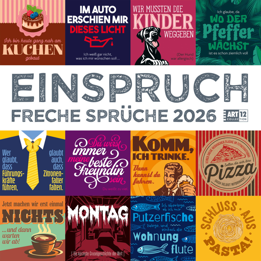 Einspruch Broschürenkalender 2026 - 30x30 - Art12 main product photo