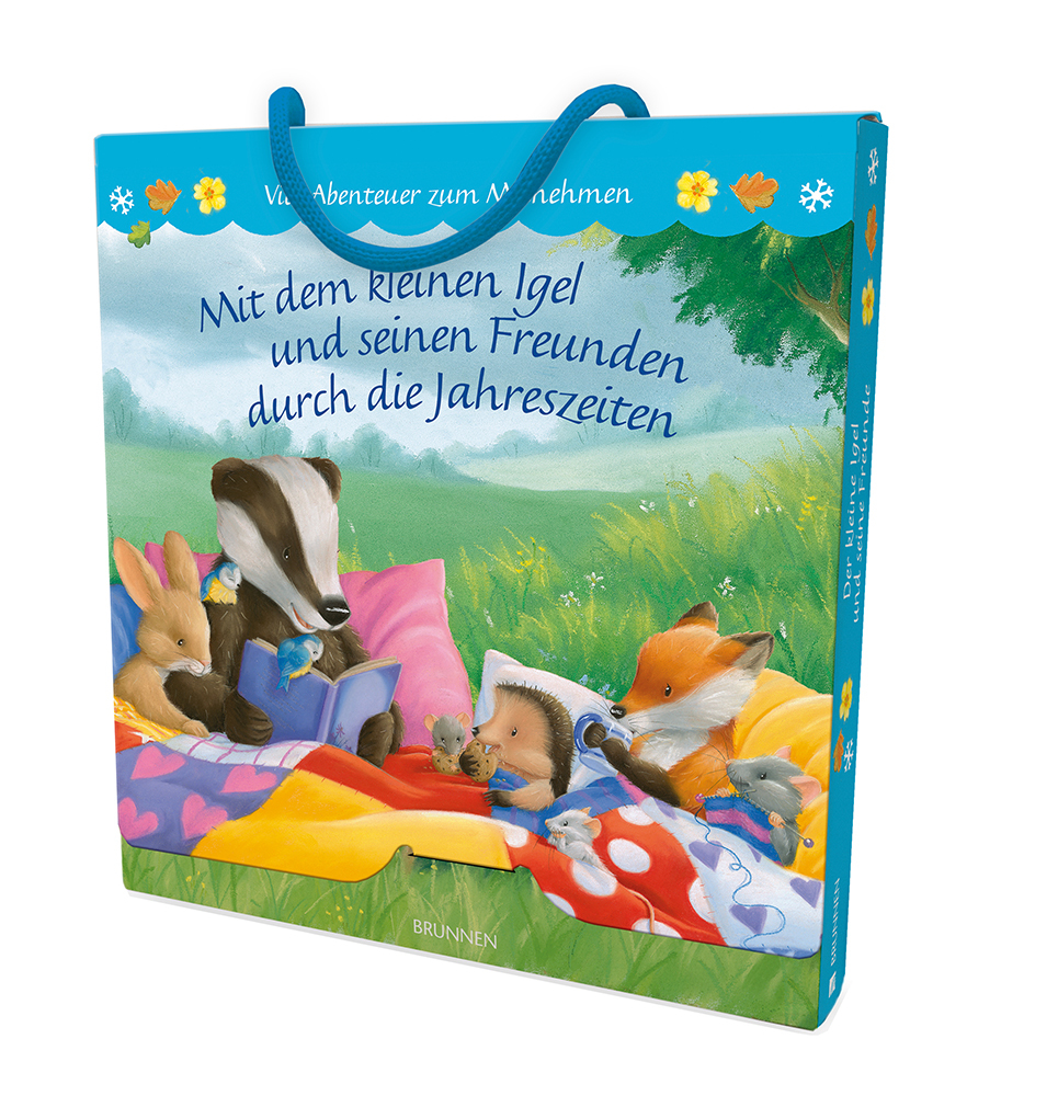 Mit dem kleinen Igel und seinen Freunden durch die Jahreszeiten main product photo