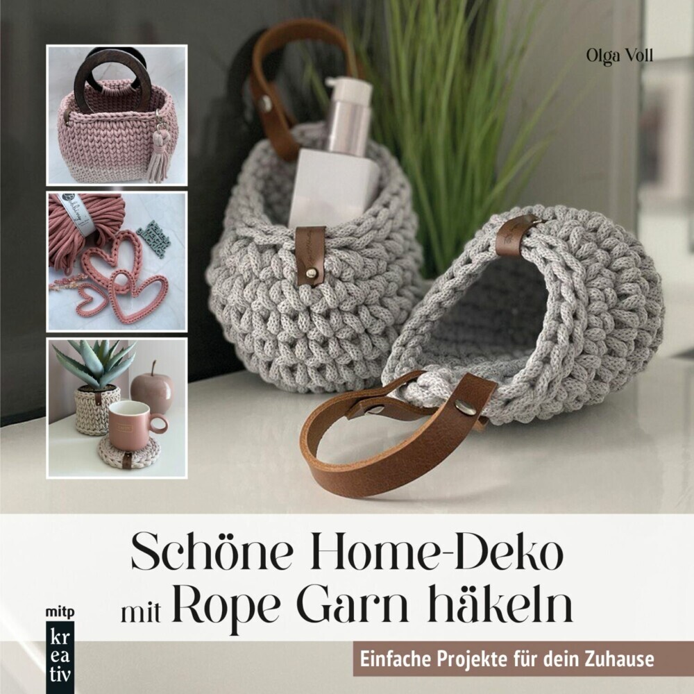 Schöne Home-Deko mit Rope Garn häkeln main product photo