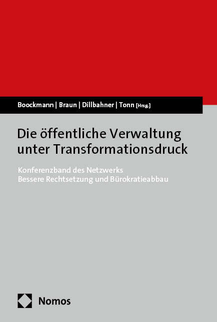 Die öffentliche Verwaltung unter Transformationsdruck main product photo
