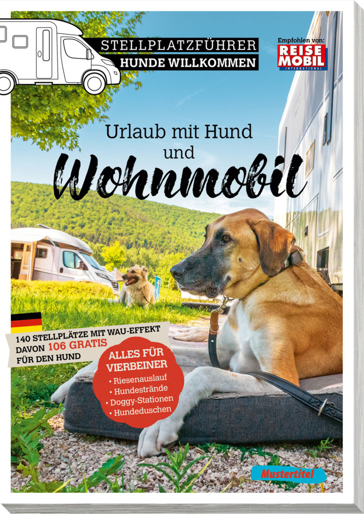 Stellplatzführer Hunde Willkommen main product photo
