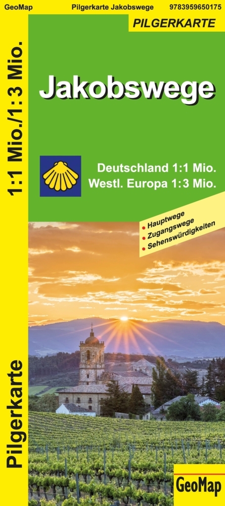 Jakobswege Deutschland und westliches Europa main product photo