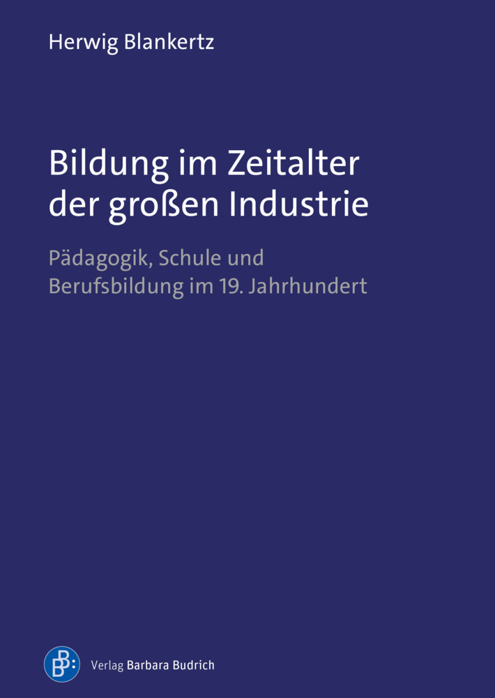 Bildung im Zeitalter der großen Industrie main product photo