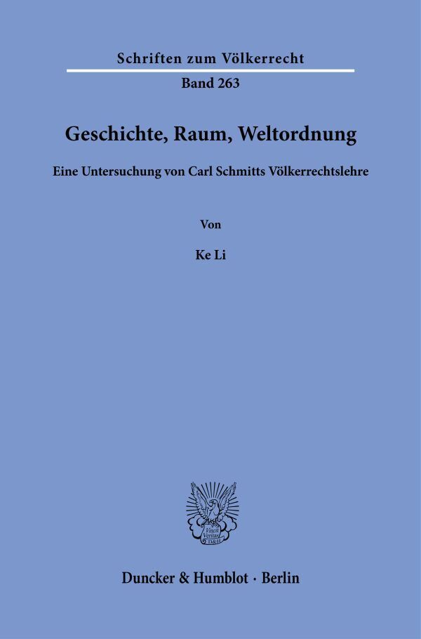 Geschichte, Raum, Weltordnung main product photo