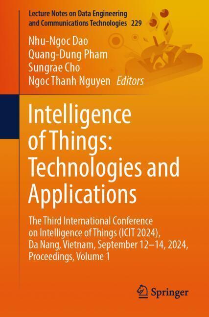 Intelligence of Things: Technologies and Applications main product photo