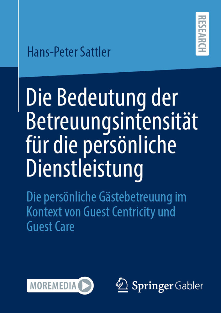 Die Bedeutung der Betreuungsintensität für die persönliche Dienstleistung main product photo