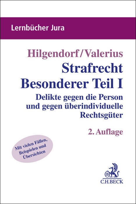 Strafrecht Besonderer Teil I main product photo