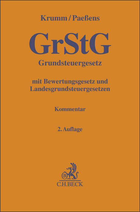 Grundsteuergesetz. GrStG main product photo