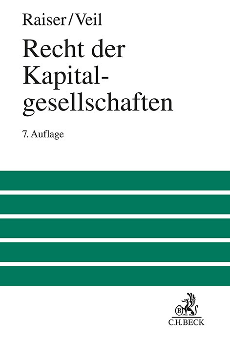 Recht der Kapitalgesellschaften main product photo