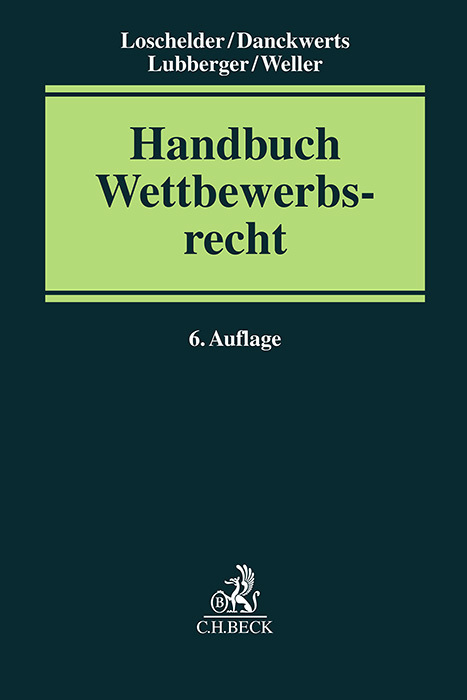 Handbuch des Wettbewerbsrechts main product photo