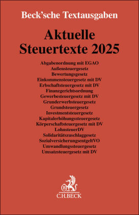 Aktuelle Steuertexte 2025