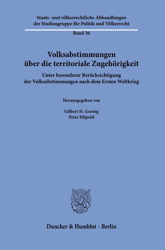 Volksabstimmungen über die territoriale Zugehörigkeit. main product photo