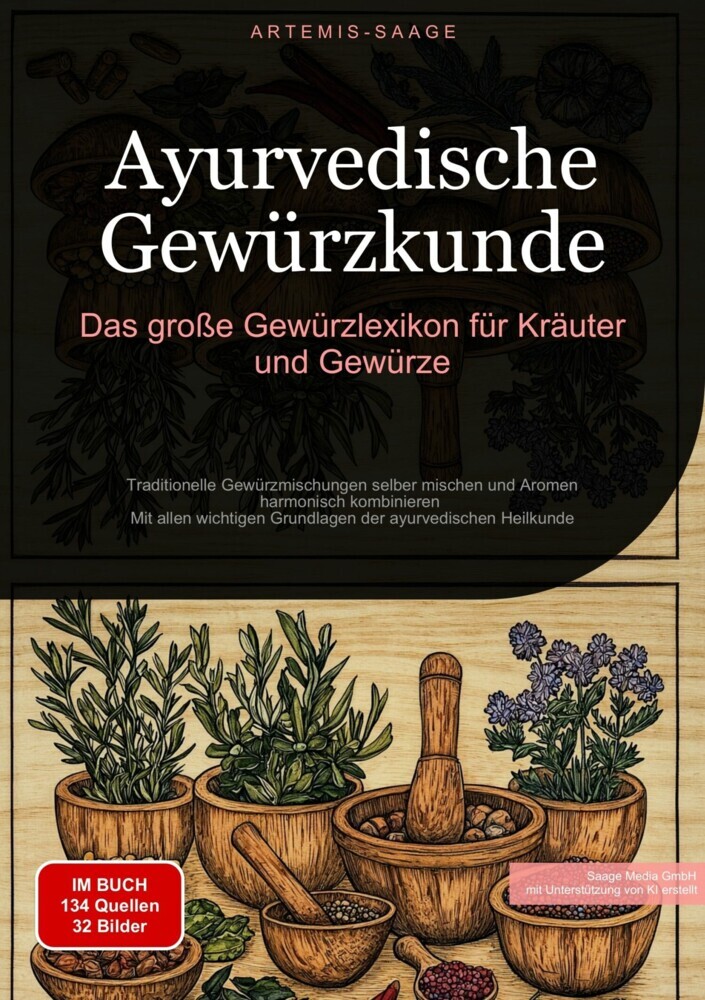 Ayurvedische Gewürzkunde: Das große Gewürzlexikon für Kräuter und Gewürze main product photo