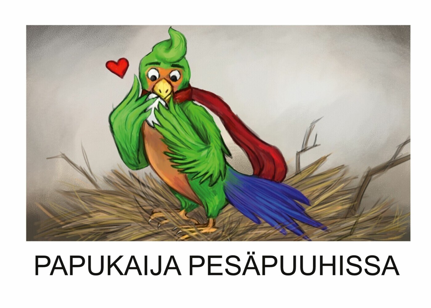 Papukaija pesäpuuhissa main product photo