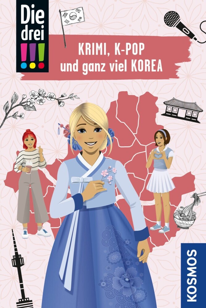 Die drei !!!, Krimi, K-Pop und ganz viel Korea (drei Ausrufezeichen) main product photo