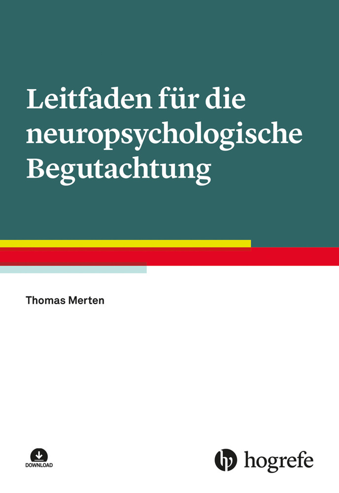 Leitfaden für die neuropsychologische Begutachtung main product photo