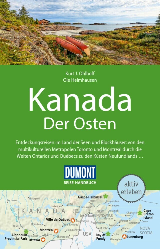 DUMONT Reise-Handbuch Reiseführer E-Book Kanada, Der Osten main product photo